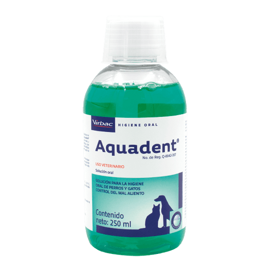 AQUADENT® | Solución oral para higiene dental de perros y gatos – 250 ml