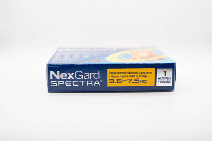NexGard Spectra 3.6 – 7.5 kg | Tableta masticable