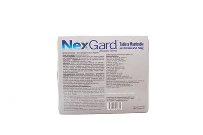 NexGard Tableta Masticable para Perros 25,1–50 kg