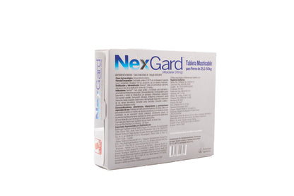NexGard  | 3  Tabletas masticables para Perros  | 25,1  – 50 kg