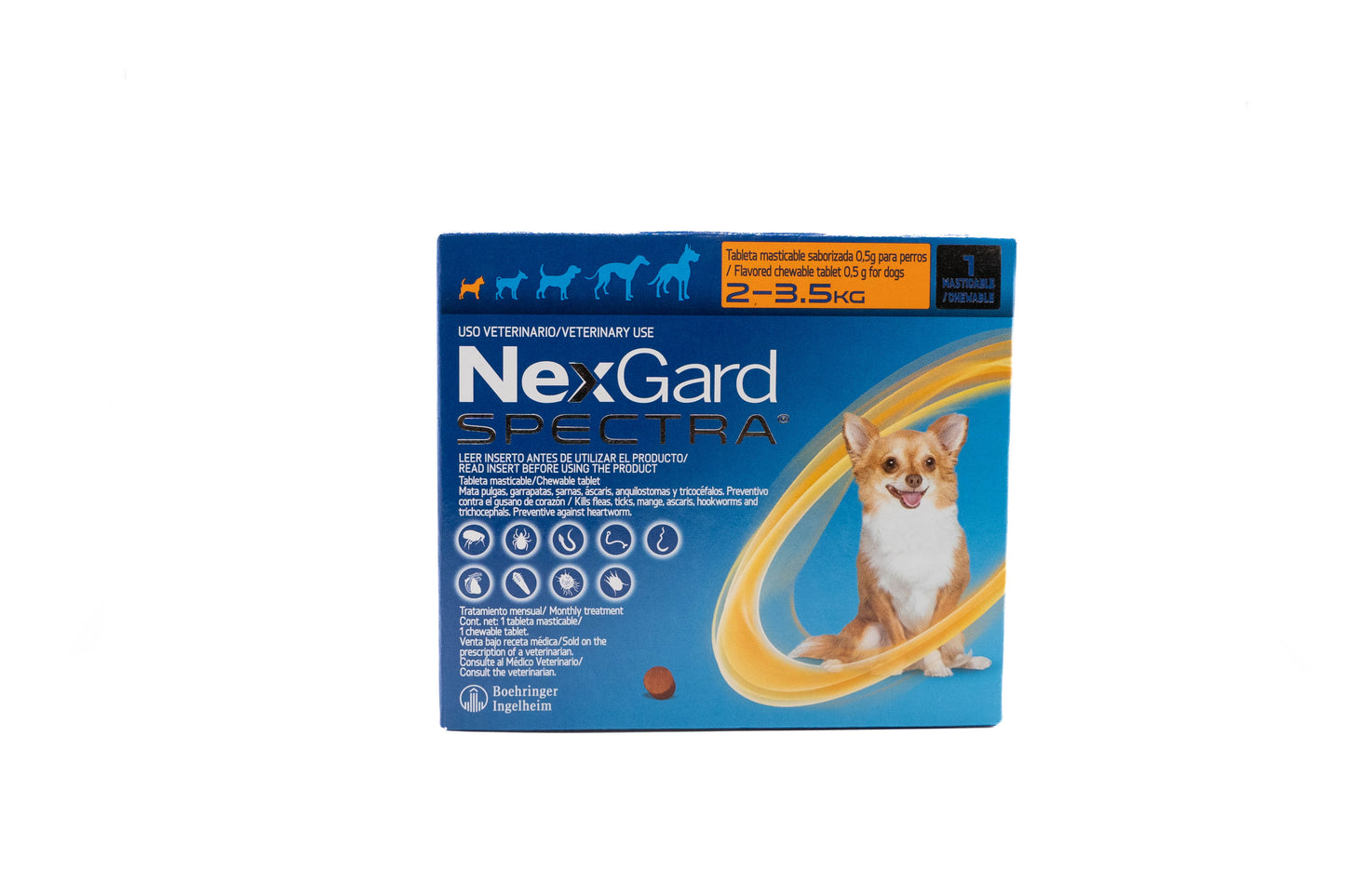 NexGard Spectra 2 – 3.5 kg | Tableta masticable