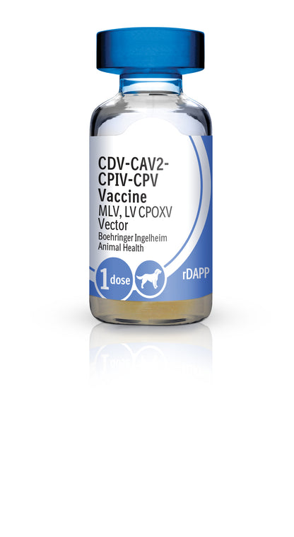 RECOMBITEK® |  rDAPP + LCI (Boehringer Ingelheim)  |  – 1 dosis  | Vacunas Caninas